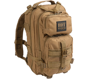 Tan BDE Compact Day Backpack by Bulldog