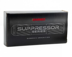 Barnes Bullets 1,060 fps 300 Blackout 205 Grain Sierra GameKing Subsonic Rifle Ammunition