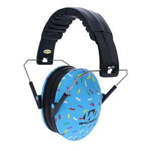 Baby & Kid’s Folding Ear Muffs in Blue Sprinkle by Walkers Game Ear