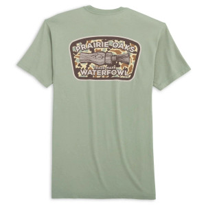 Duck Camo Short Sleeve Tee Shirt by Prairie Oak
