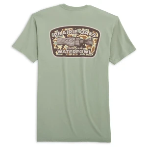 Men's Duck Camo Short Sleeve Graphic Tee Shirt by Prairie Oaks