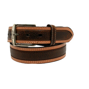 Diesel Brown Rowdy Belt by Ariat