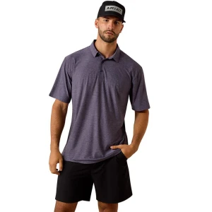Men's Night Shadow Charger 2.0 Classic Fit Short Sleeve Polo Shirt by Ariat