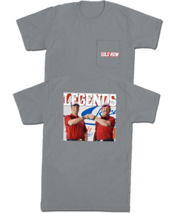 Men's Shake and Bake Short Sleeve Pocket Graphic Tee Shirt by Old Row