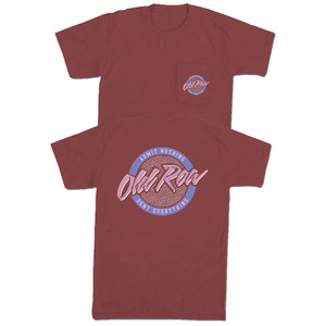 Men's Circle Logo Pocket Short Sleeve Graphic Tee Shirt by Old Row