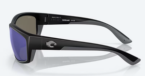 Saltbreak Sunglasses with Matte Black Frames and 580G Blue Mirror Lenses by Costa Del Mar
