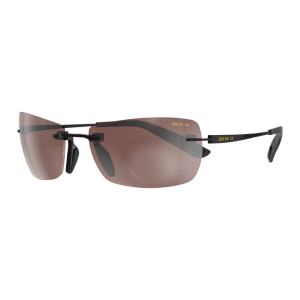 Fynnland X OTG Sunglasses with Matte Black Frames with Brown Lenses by BEX
