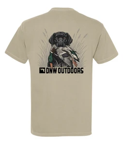 Labrador retriever mallard hunting shirt by dnw outdoors, jonesboro AR