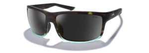 Red Cliff Sunglasses with Tropic Fade Frames and Dark Grey Lenses by Zeal