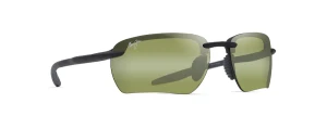Ho'Okipa Ultra G Sunglasses with Matte Black Frames and Dark Maui HT Lens by Maui Jim