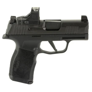 Sig Sauer P365X Micro Compact 9mm Caliber 3.1" Barrel Semi Auto Handgun with Black Finish & ROMEO-RS Compact Sight