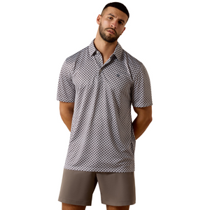 Men's All Over Print Classic Fit Short Sleeve Polo Shirt by Ariat