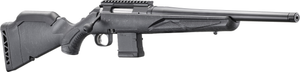 American Gen 2 5.56 Patrol Bolt Action Rifle with 16 Inch Threaded Bull Barrel in Black Splatter Stock by Ruger