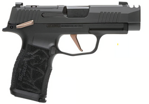 Sig Sauer P365-XL Rose Compact 9mm Luger Caliber 3.1" Barrel Semi Auto Black & Rose Finish Handgun