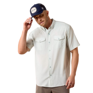 Western VentTEK Snap Shirt-Aqua by Ariat