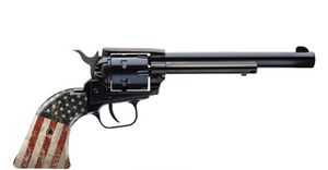 Heritage Rough Rider 22lr 6 Round Revolver with 6.5 Inch Barrel in US Flag Grips