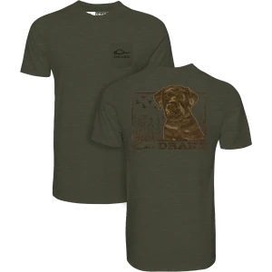 Youth Chocolate Lab Short Sleeve Tee by Drake