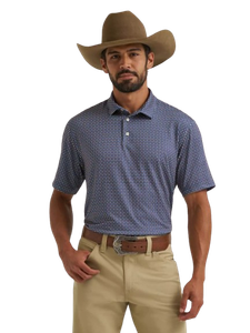 Performance Polo Shirt Blue Depths by Wrangler