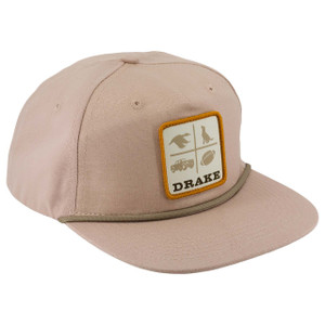 Adult Drake X Lost Goat Rope Flat Cap by Drake