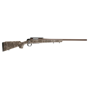 Cascade XT .308 Win Bolt Action Rifle with 22 Inch Bronze Cerakote Fluted Threaded Barrel and Brake in Mossy Oak New Bottomland Camo Stock by CVA