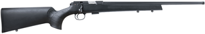 CZ USA 457 Synthetic 22 LR Bolt Action Rifle with 20 Inch Threaded Barrel in Black Synthetic Stock