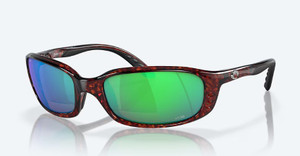 Brine Readers Sunglasses with Tortoise Frames and 580P Green Lens by Costa Del Mar