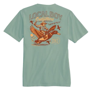 Duck Up Short Sleeve Tee Shirt by Local Boy