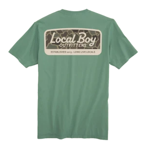 Youth Brush Camo Mark Short Sleeve T-shirt by Localboy