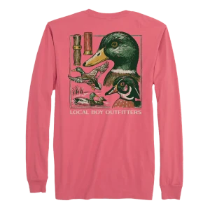 Youth Duck Species Long Sleeve T-shirt by Localboy