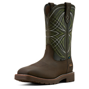 Men's Activator Waterproof Wide Square Steel Toe Work Boots by Ariat