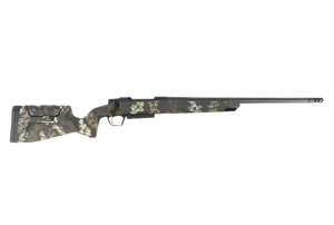 Ridgeline FFT 22 Creedmoor Bolt Action Rifle with 20 Inch Threaded Barrel and Brake in MCR Camo Stock by Christensen Arms