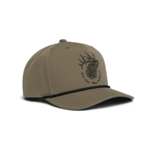 Elk Sketch Retro 5 Panel Snapback by Sitka