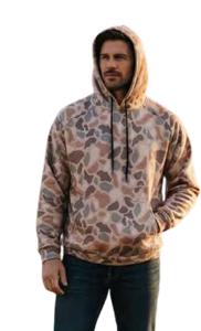Camo Hooded Sweatshirt by World Famous Sports