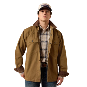 Retro Canvas Shirt Jacket-Kangaroo by Ariat