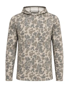 Men's Traditions Camo Bottoms Pullover Hoodie by Prairie Oaks