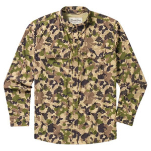Men's Cast & Blast Perforated Long Sleeve Button Up Shirt by DuckCamp