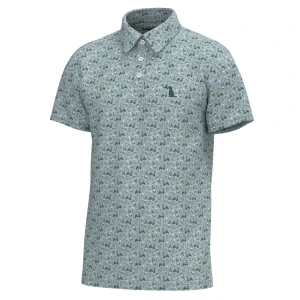 Men's Tipsy on the Green Design Dirty Myrtle Short Sleeve Polo Shirt by Local Boy