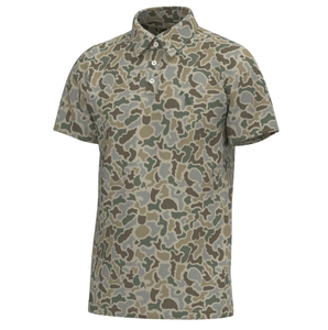 Dirty Myrtle Polo-Localflage Sand by Localboy