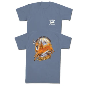 Chasin' Tail Short Sleeve Pocket Tee Shirt by Old Row
