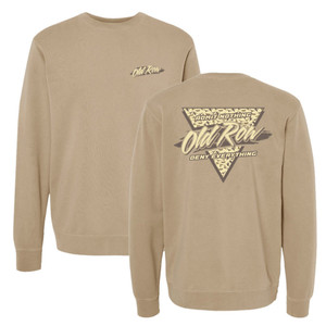 Duck Camo Triangle Crewneck by Old Row