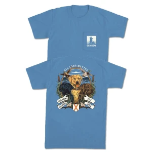 All Labs Matter Short Sleeve Pocket Tee Shirt by Old Row