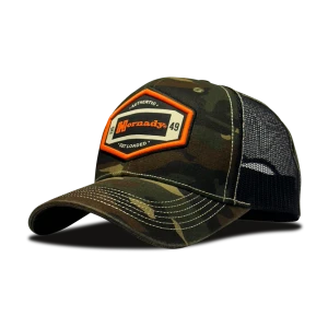 H Get Loaded Trucker Hat in Camo by Hornady