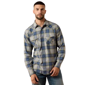 Retro Hiddleston Fitted Long Sleeve Snap Up Shirt by Ariat