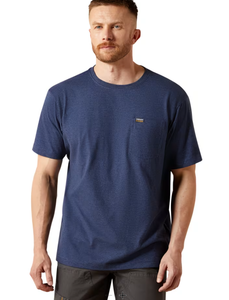 Rebar Cotton Strong Stranded Pocket Short Sleeve Shirt by Ariat