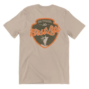 Men's Bugle Badge Short Sleeve Graphic Tee Shirt by First Lite
