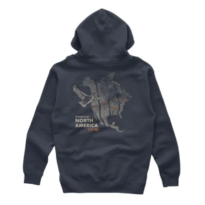 Men's Flyways of North America Graphic Pullover Hoody by First Lite