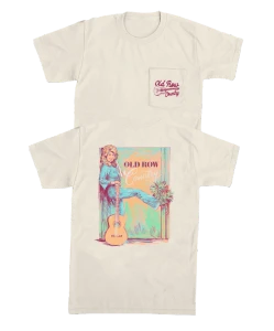 The Queen Of Country Pocket Tee by Old Row