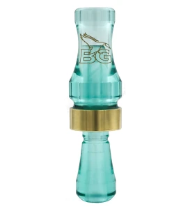 Double Nasty Acrylic & Wood Double Reed Duck Call - Coke Bottle by Buck Gardner