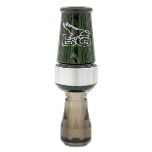 C3 Diamondwood/Poly Double Reed Duck Call by Buck Gardner