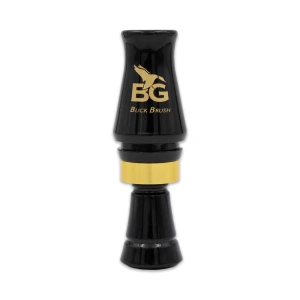 Buck Brush Single Reed Poly Duck Call - Black by Buck Gardner